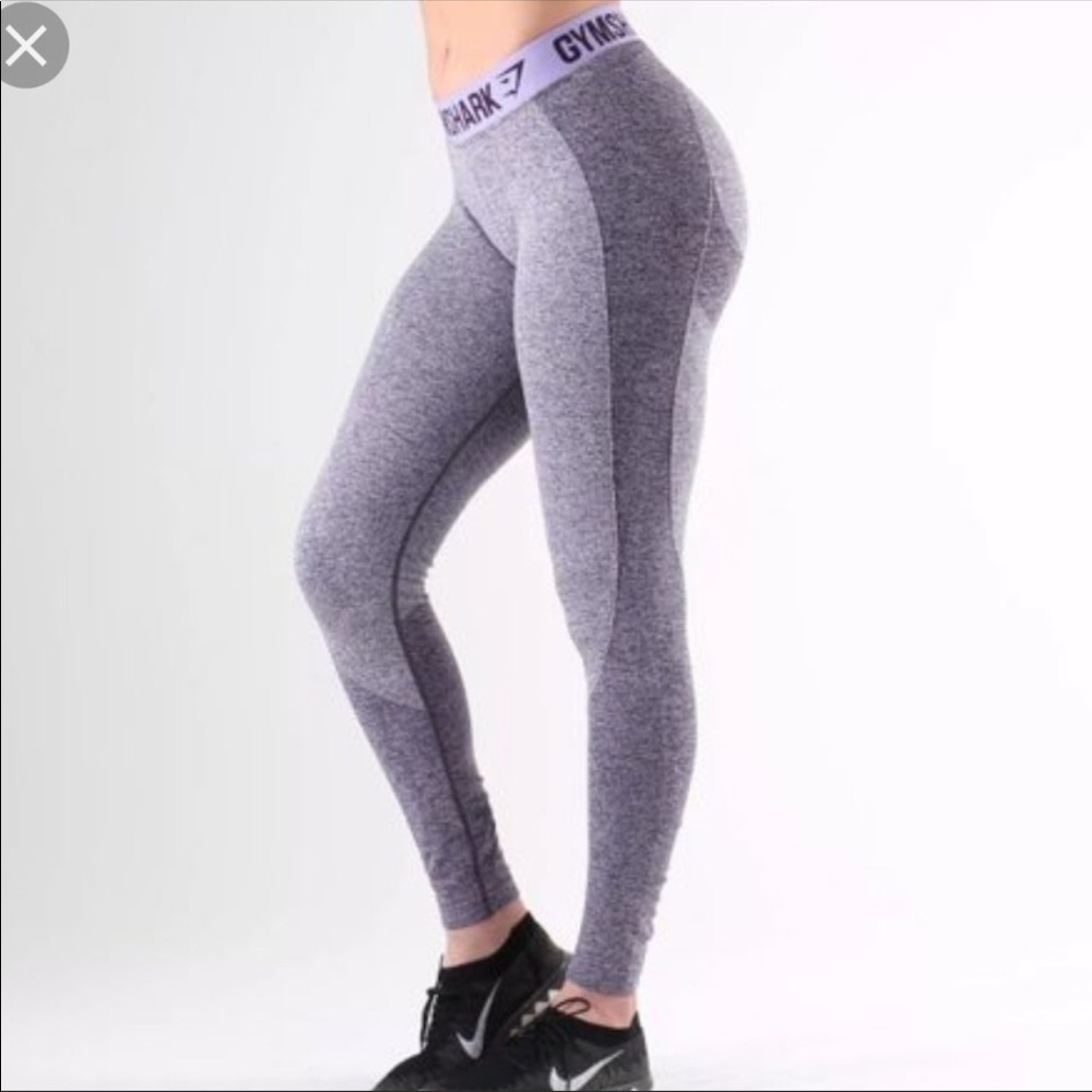 GYMSHARK LAVENDER FLEX LEGGINGS